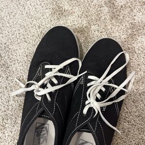 Vans Black and White Classic Sneakers